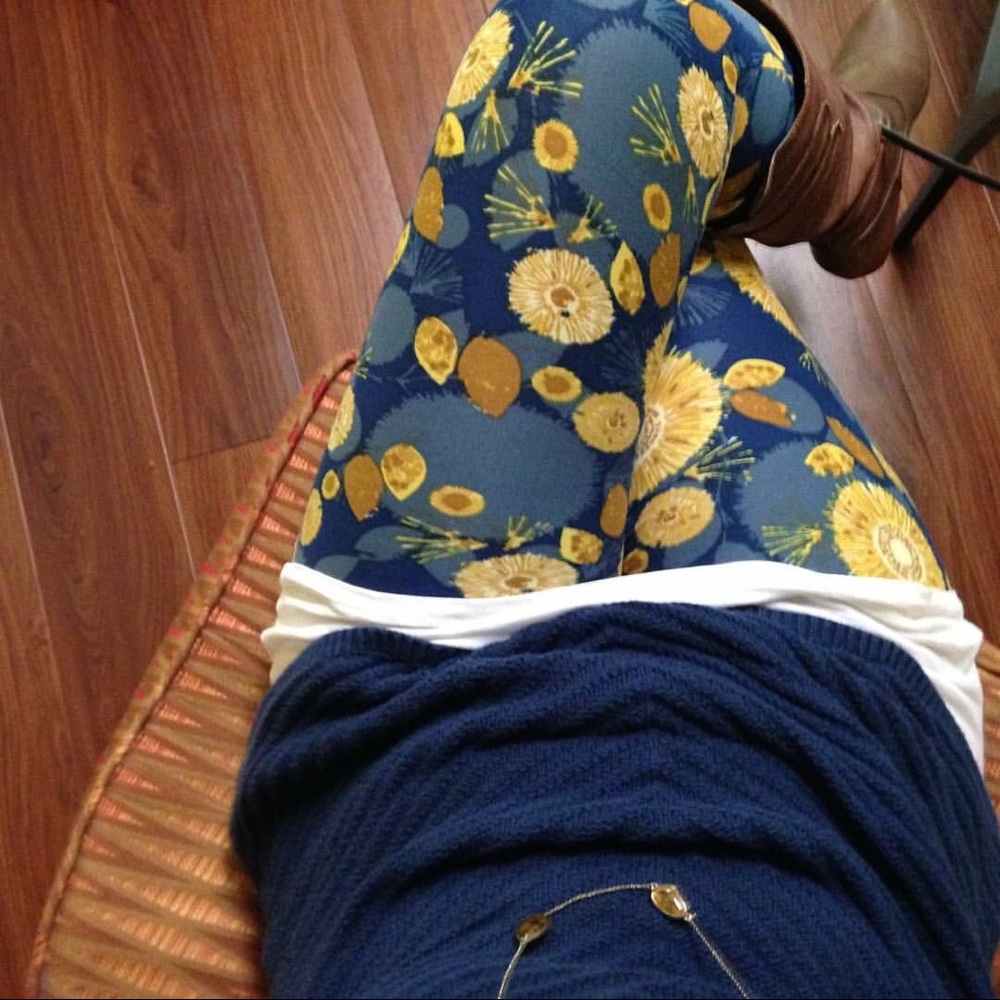 Os Lularoe floral leggings
